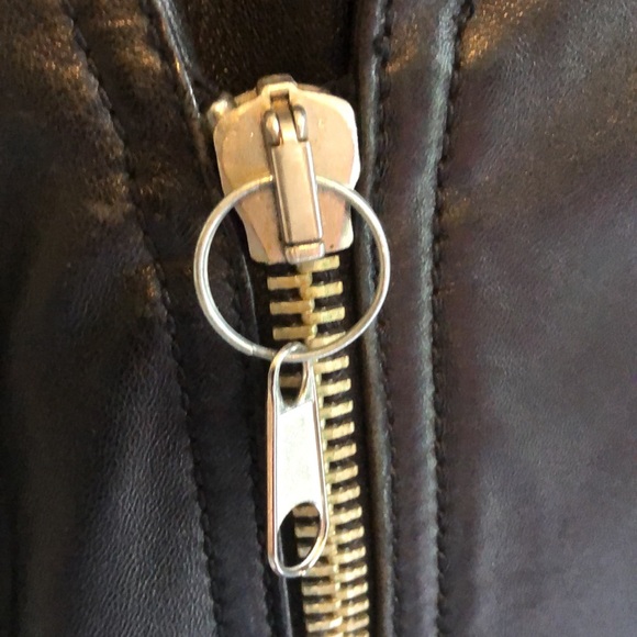 Men’s Donald Pliner Italian leather jacket, Large - Picture 6 of 11